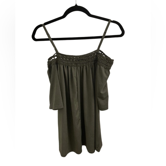 Versatile Forest Green Tank Blouse Size S - Picture 2 of 9